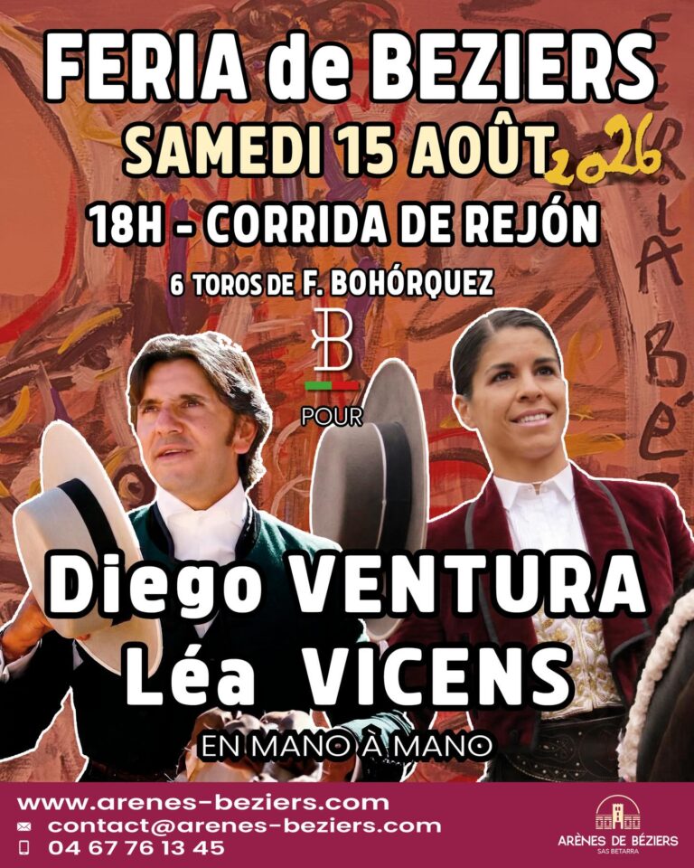cartel feria beziers 15/08
