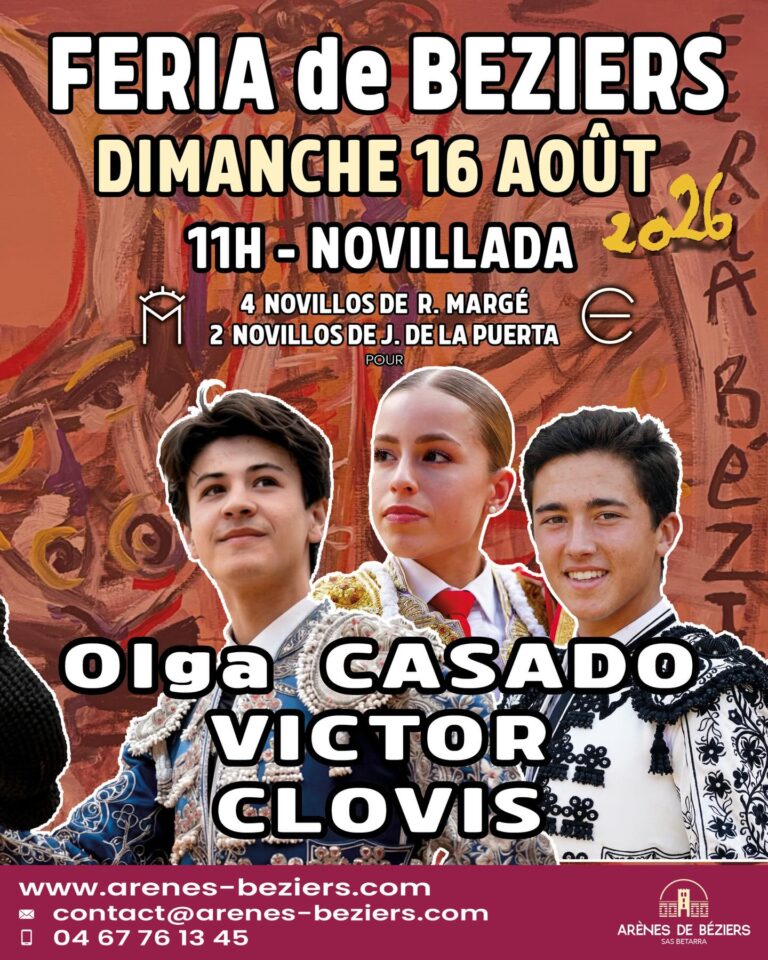 cartel feria beziers 16/08