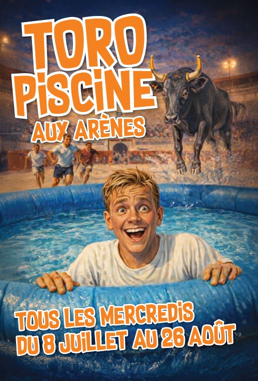 toro piscine aux arenes beziers